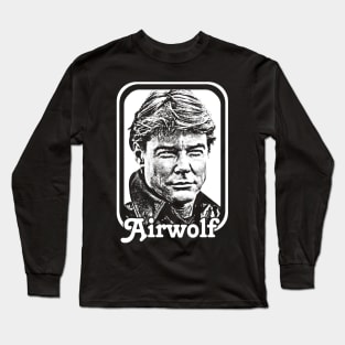 Airwolf // 80s Retro TV Fan Design Long Sleeve T-Shirt